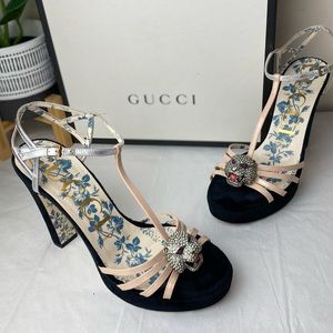 Gucci Elias Sandal Crystal